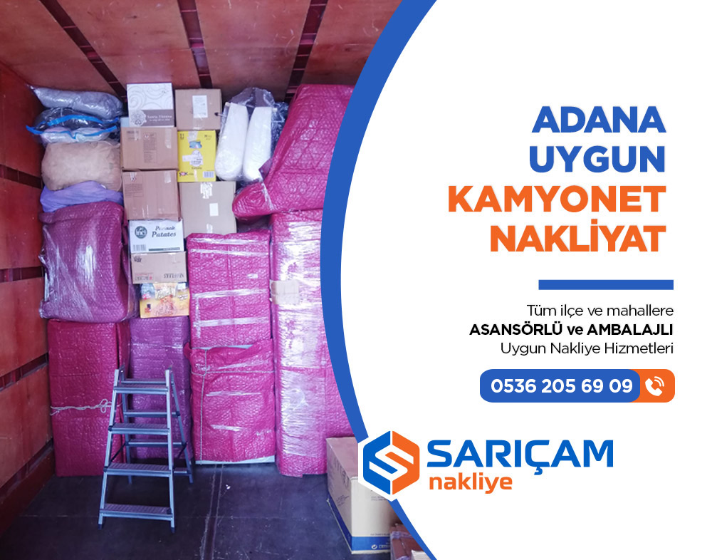 Adana Pikap Nakliye - Adana Sarıçam Nakliye